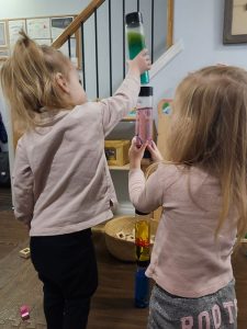 stacking sensory bottles