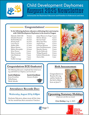 CDDH Edmonton August 2025 Newsletter