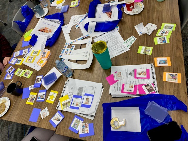 Creating visual schedules