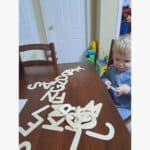 toddler learning letters