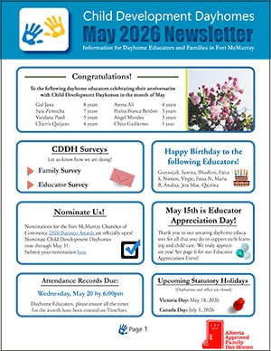 CDDH Fort McMurray newsletter May 2026